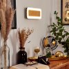 Guacacallo Applique LED Oro, Nero, Bianco, 1-Luce