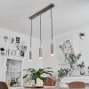 Dalheim Lampadario a sospensione LED Nichel opaco, 3-Luci