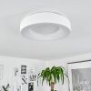 Playas Plafoniera LED Bianco, 1-Luce