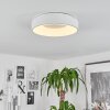 Playas Plafoniera LED Bianco, 1-Luce