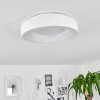 Playas Plafoniera LED Bianco, 1-Luce