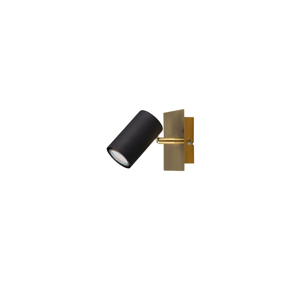 Trio MARLEY Applique Nero-Oro, 1-Luce