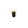 Trio MARLEY Applique Nero-Oro, 1-Luce