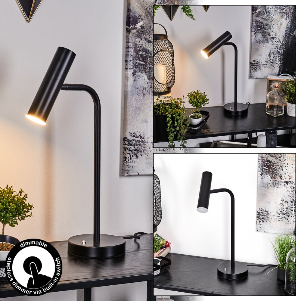 Dalheim Lampada da tavolo LED Nero, 1-Luce main product photo