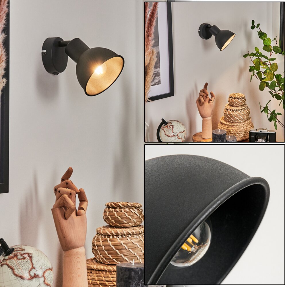 Kansela Applique Nero, 1-Luce main product photo