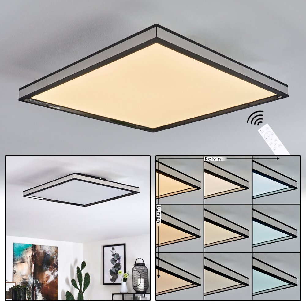 Nabbas Plafoniera LED Nero, 1-Luce main product photo