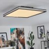 Nabbas Plafoniera LED Nero, 1-Luce