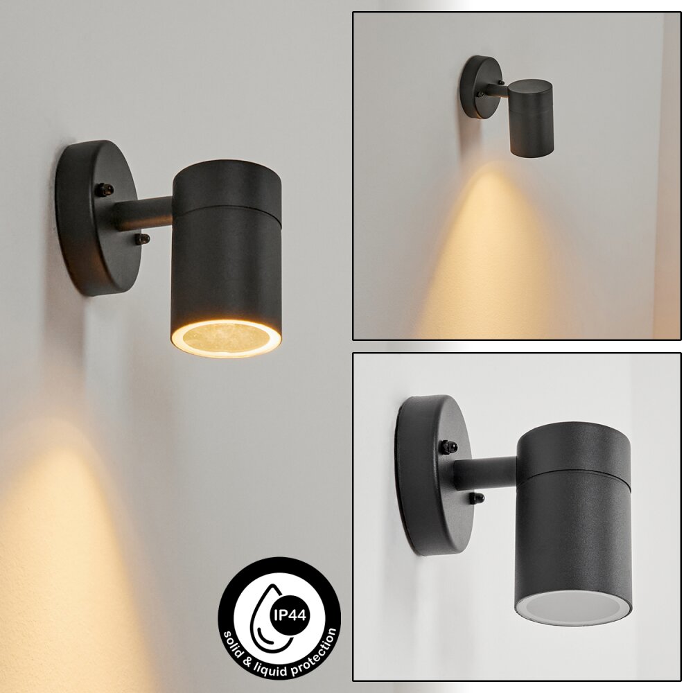 Corneda Applique da esterno Nero, 1-Luce main product photo