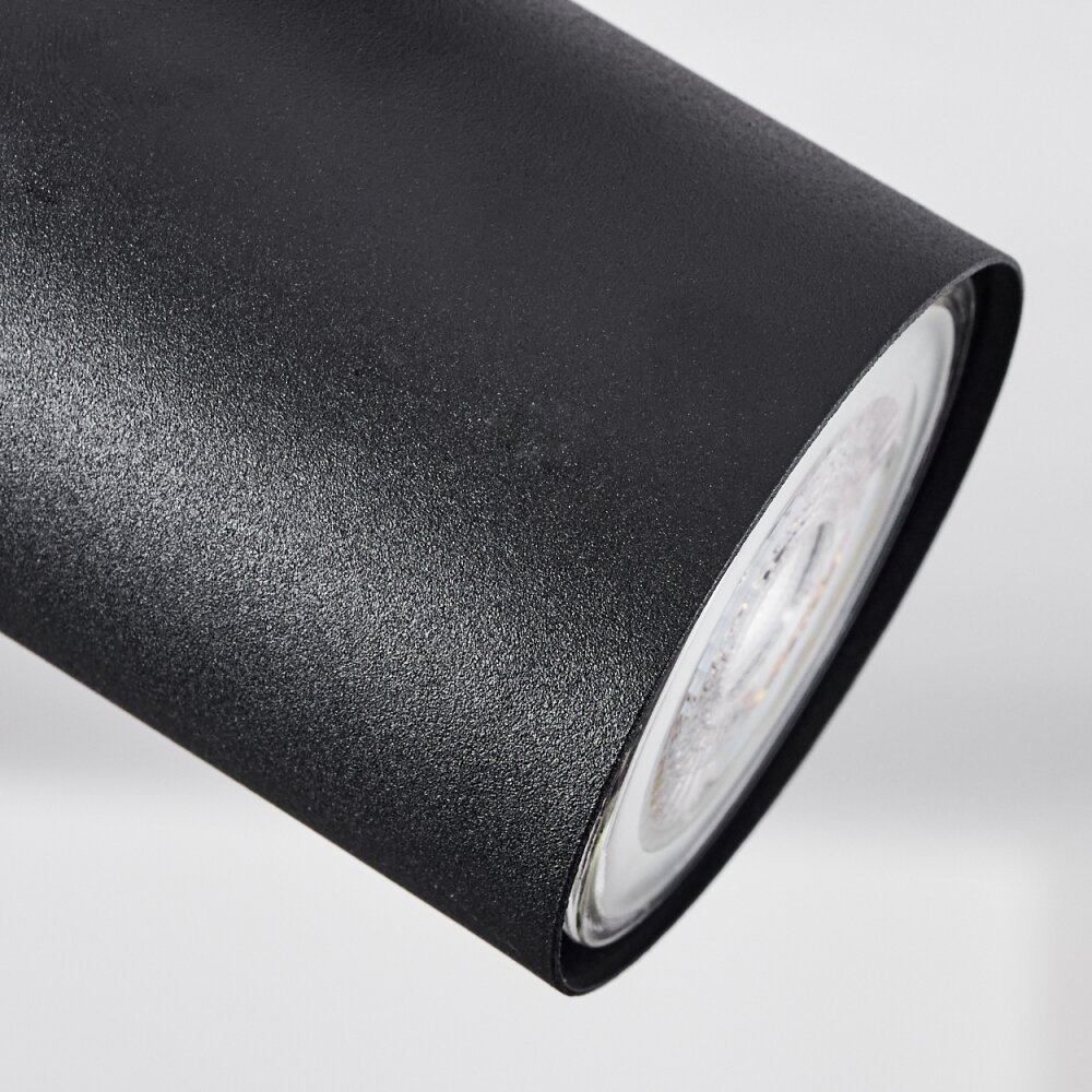 Javel Plafoniera Cromo, Nero, 2-Luci