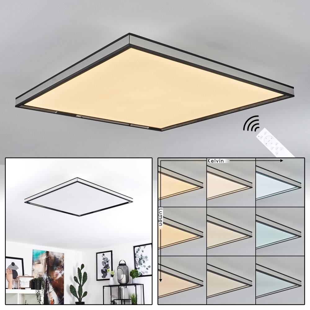 Nabbas Plafoniera LED Nero, 1-Luce main product photo