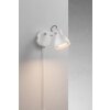 Nordlux ASLAK Applique Bianco, 1-Luce