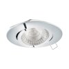 Eglo TEDO Lampada da incasso LED Cromo, 1-Luce