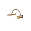 Trio CURTIS Applique LED Ottone, 1-Luce