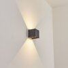 Anobra Applique da esterno LED Antracite, Bianco, 1-Luce