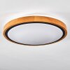 Sobredo Plafoniera LED Écru, Nero, Bianco, 1-Luce