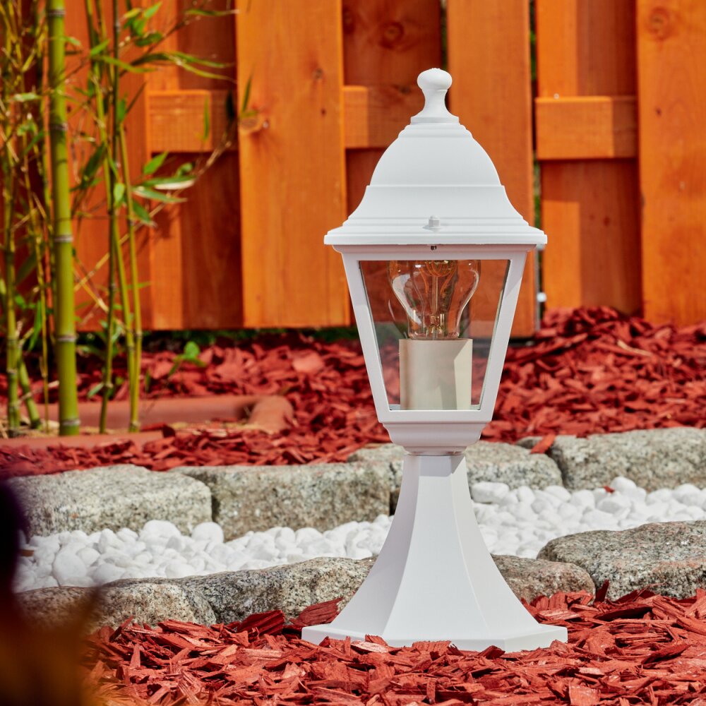 Murto Lampada con piedistallo Bianco, 1-Luce