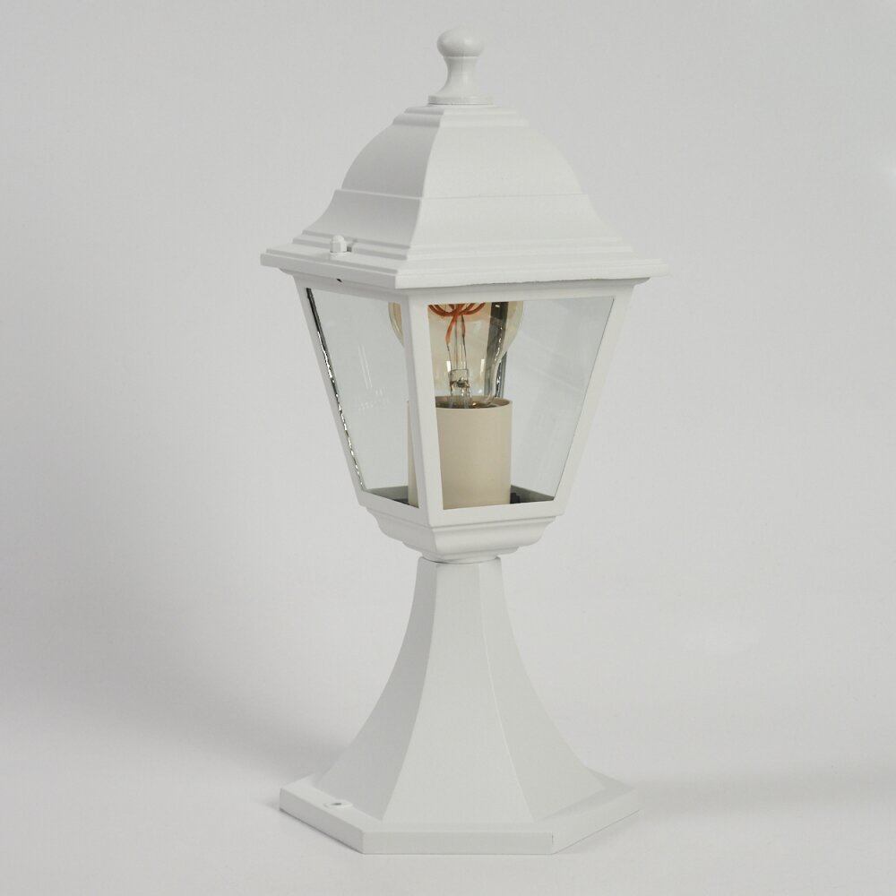 Murto Lampada con piedistallo Bianco, 1-Luce
