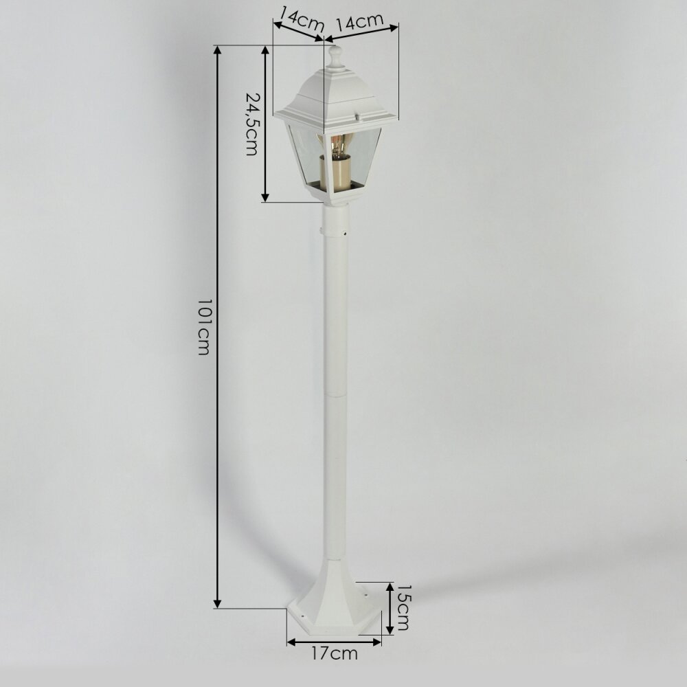 Murto Lampioncino Segnapasso Bianco, 1-Luce