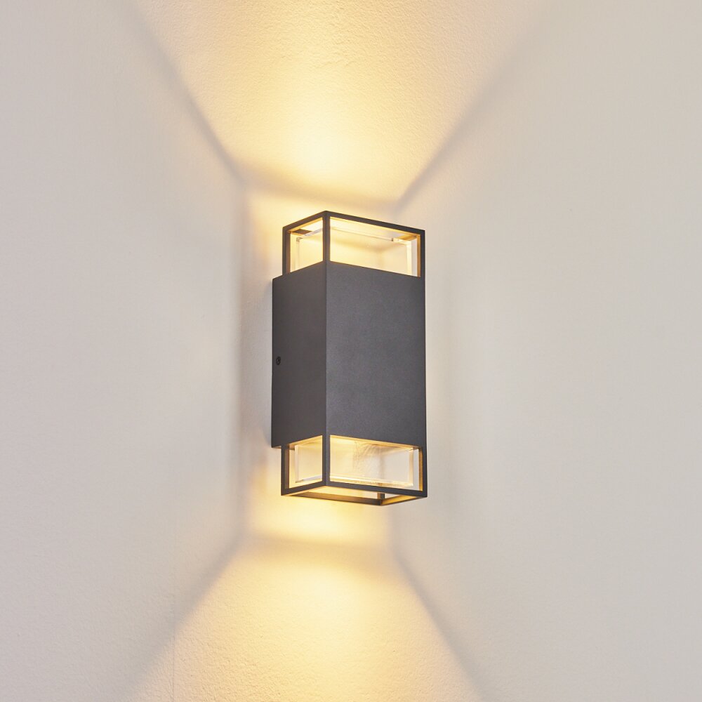 Ramalhal Applique da esterno Antracite, 2-Luci