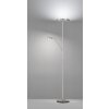 FHL easy Fabi Lampada da terra LED Nichel opaco, 1-Luce