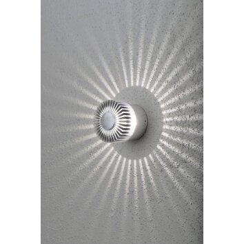 Konstsmide MONZA Applique LED Alluminio, 1-Luce