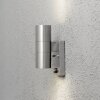 Konstsmide MODENA Applique Acciaio inox, 2-Luci, Sensori di movimento