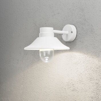 Konstsmide Vega Applique LED Bianco, 1-Luce