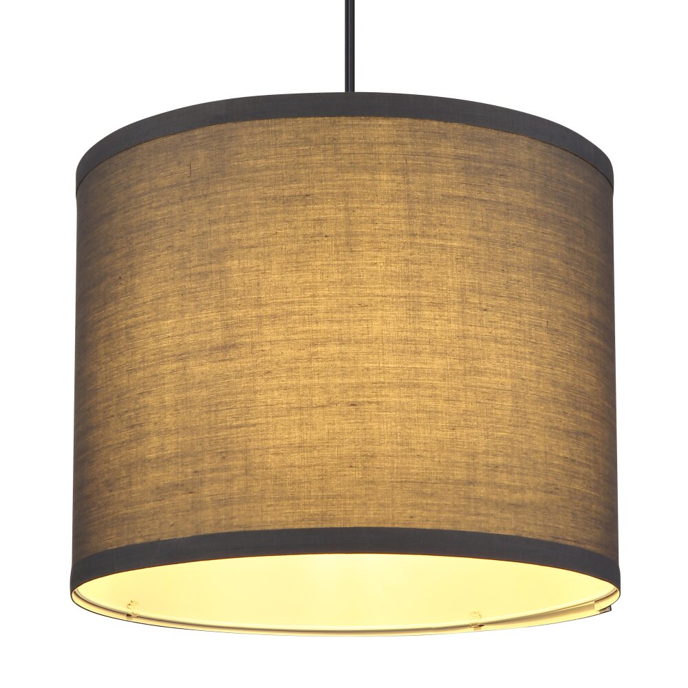 Globo NATHAN Lampadario a sospensione Grigio, 1-Luce