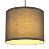 Globo NATHAN Lampadario a sospensione Grigio, 1-Luce