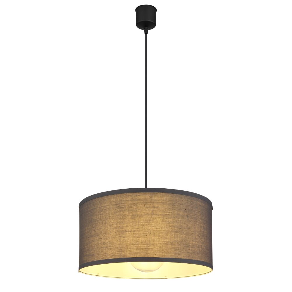 Globo NATHAN Lampadario a sospensione Nero, 1-Luce main product photo