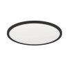Eglo ROVITO-Z Plafoniera LED Nero, 1-Luce, Cambia colore