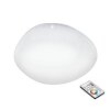 Eglo SILERAS-Z Plafoniera LED Bianco, 3-Luci, Cambia colore