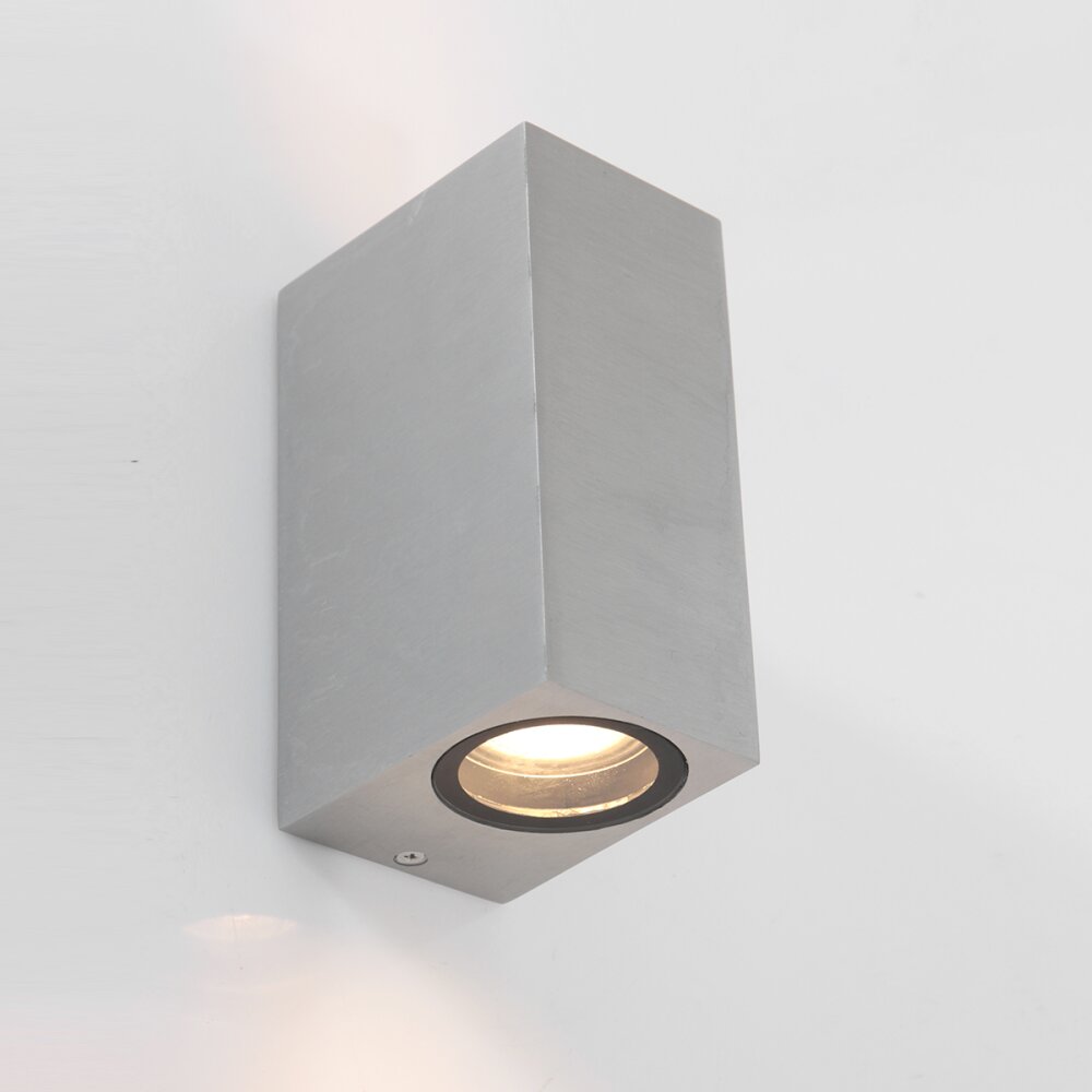 Steinhauer Applique da esterno Acciaio inox, 2-Luci