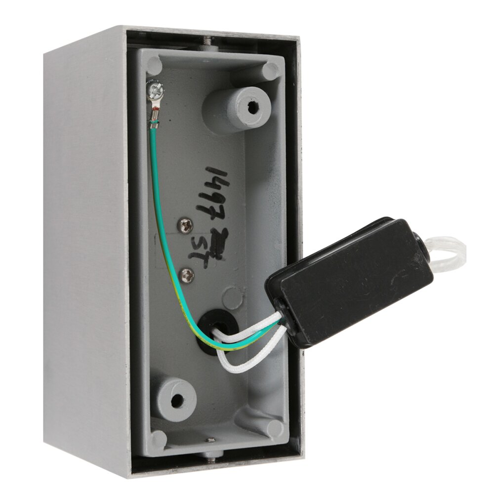 Steinhauer Applique da esterno Acciaio inox, 2-Luci