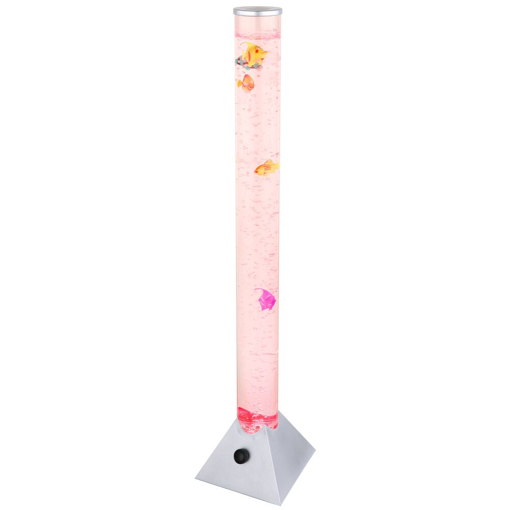 Globo MENDOZA Lampada da tavolo LED Argento, Trasparente, chiaro, 1-Luce, Cambia colore main product photo