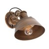Steinhauer Sprocket Applique Bronzo, 1-Luce