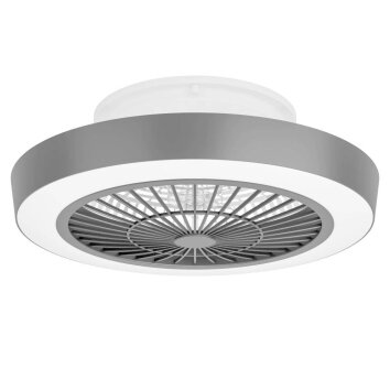 Eglo SAZAN ventilatore da soffitto LED Nero, Bianco, 3-Luci