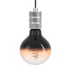 Eglo YORTH Lampadario a sospensione Nero, Argento, 1-Luce