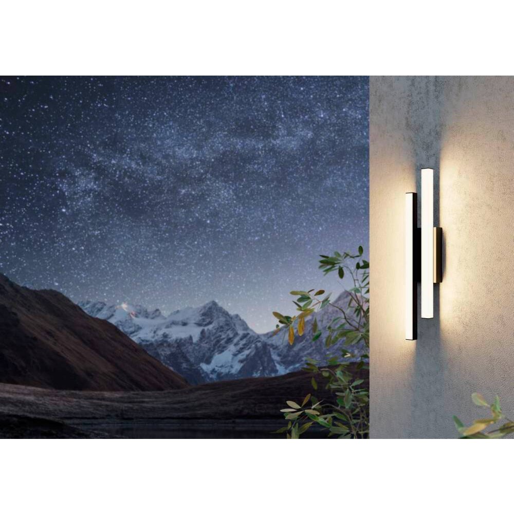 Eglo SERRICELLA Applique da esterno LED Nero, 2-Luci main product photo