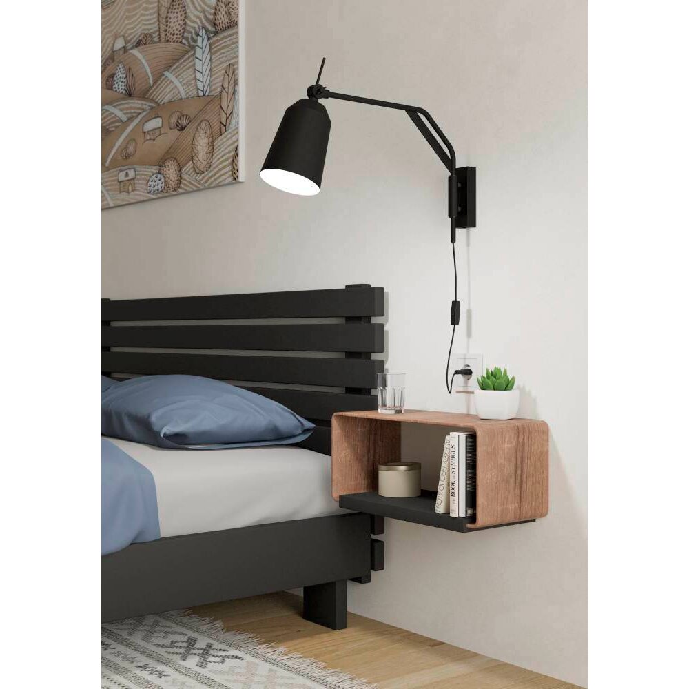 Eglo LORETO Plafoniera Nero, Bianco, 1-Luce main product photo