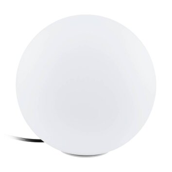 Eglo MONTEROLO-Z Lampada da terra da esterno LED Bianco, 1-Luce, Cambia colore