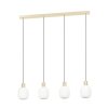 Eglo MANZANARES Lampadario a sospensione Oro, Ottone, 4-Luci