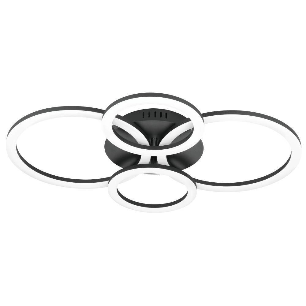 Eglo PARRAPOS-Z Plafoniera LED Nero, 1-Luce main product photo
