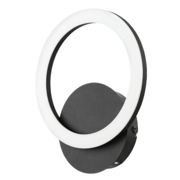 Eglo PARRAPOS-Z Applique LED Nero, 1-Luce