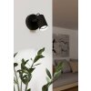 Eglo SOREGO Applique LED Nero, 1-Luce