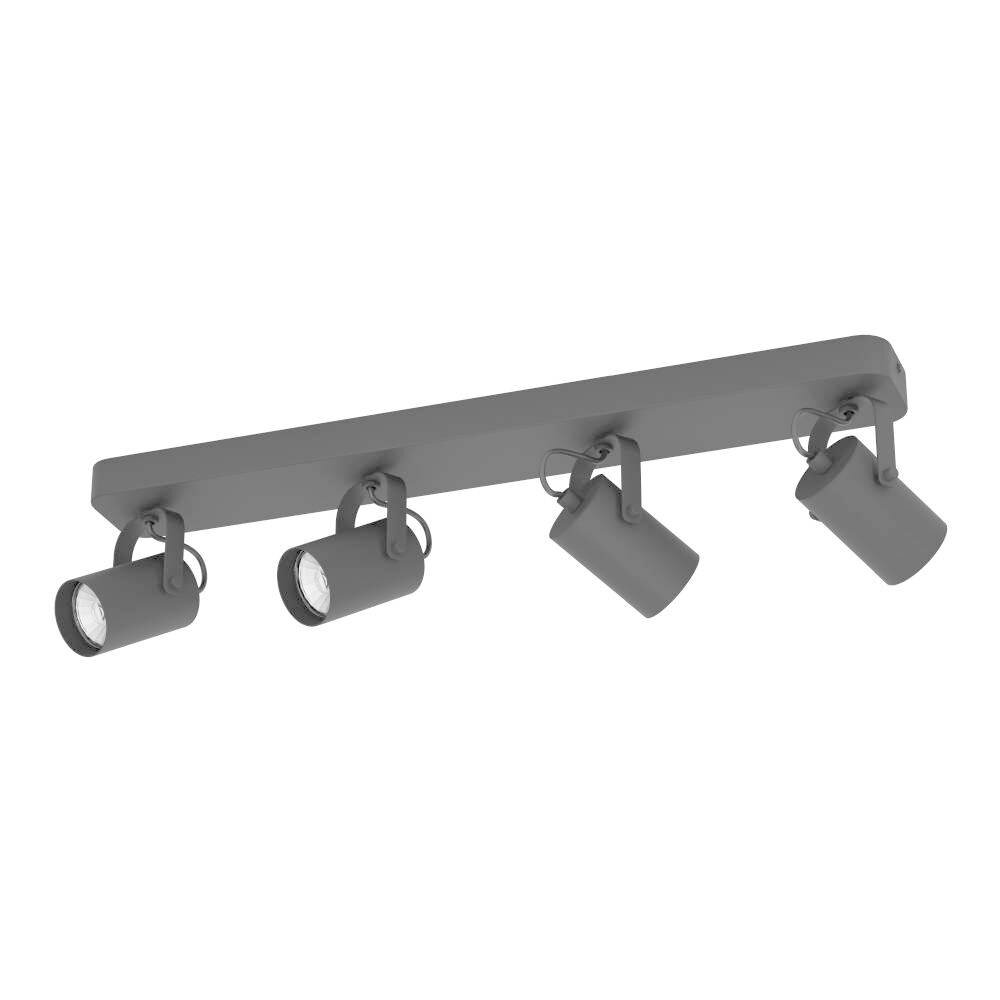 Eglo SOREGO Plafoniera LED Nero, 4-Luci