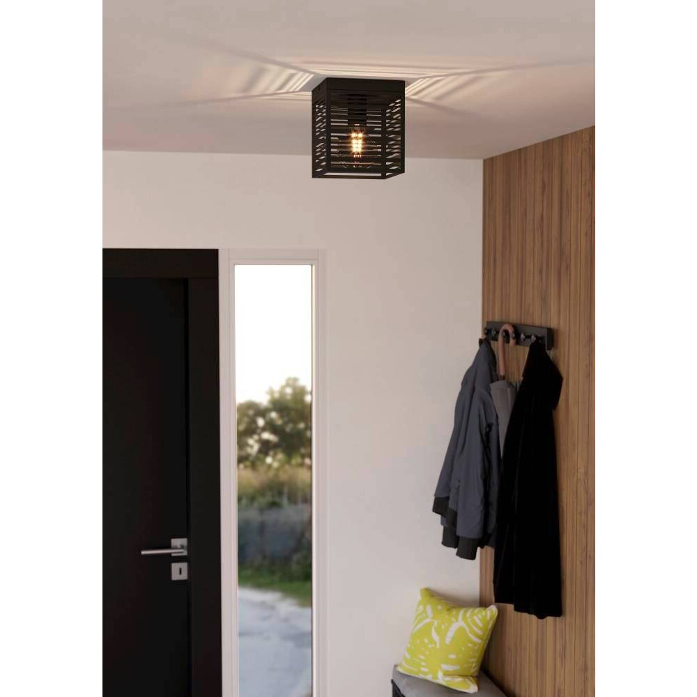 Eglo PIEDRITAS Plafoniera Nero, 1-Luce main product photo