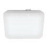 Eglo FRANIA-S Plafoniera LED Bianco, 1-Luce