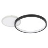 Eglo GAFARES Plafoniera LED Nero, Bianco, 1-Luce
