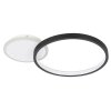 Eglo GAFARES Plafoniera LED Nero, Bianco, 1-Luce